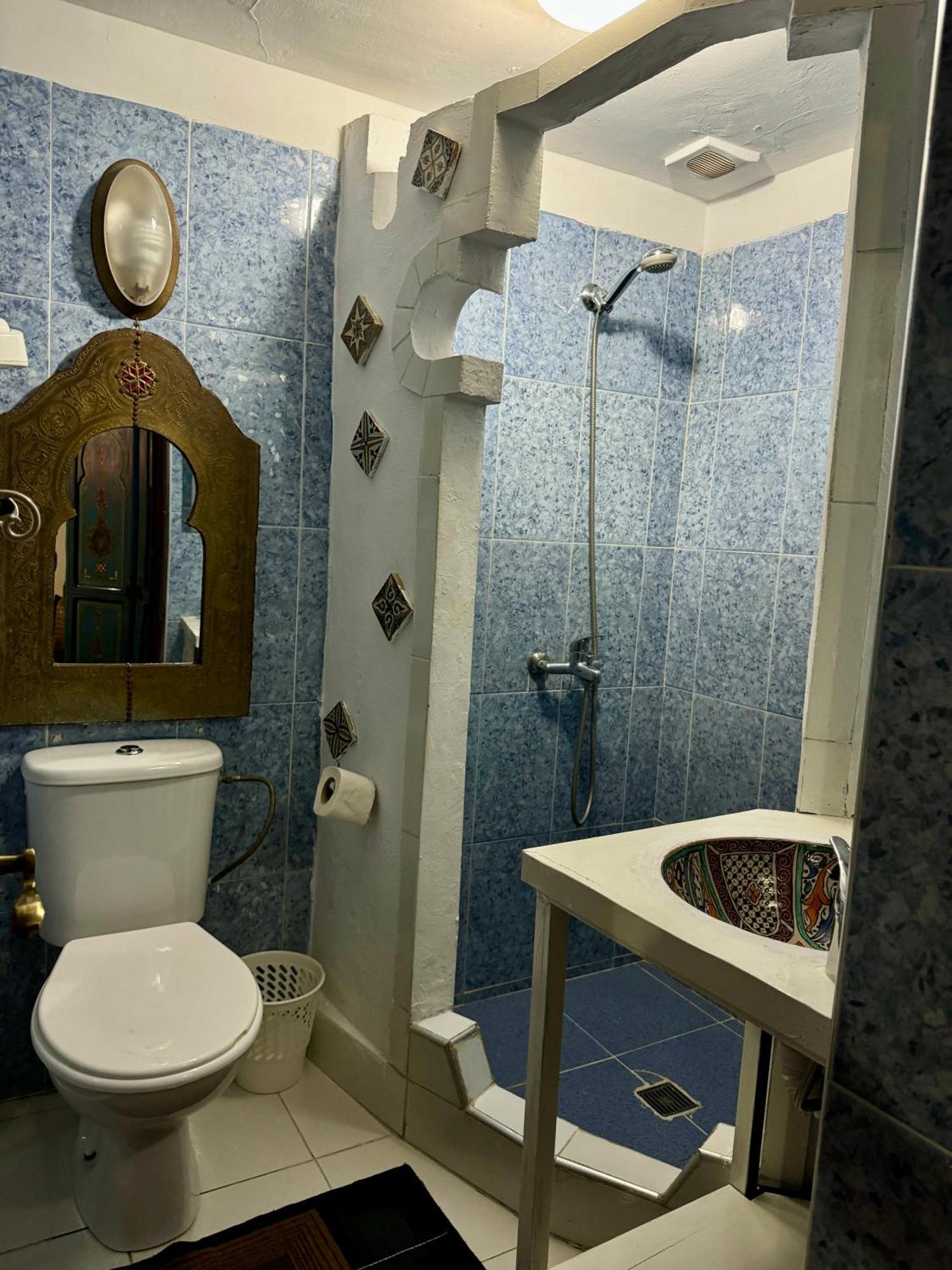 Hotel Dar Sababa Chefchaouen Esterno foto