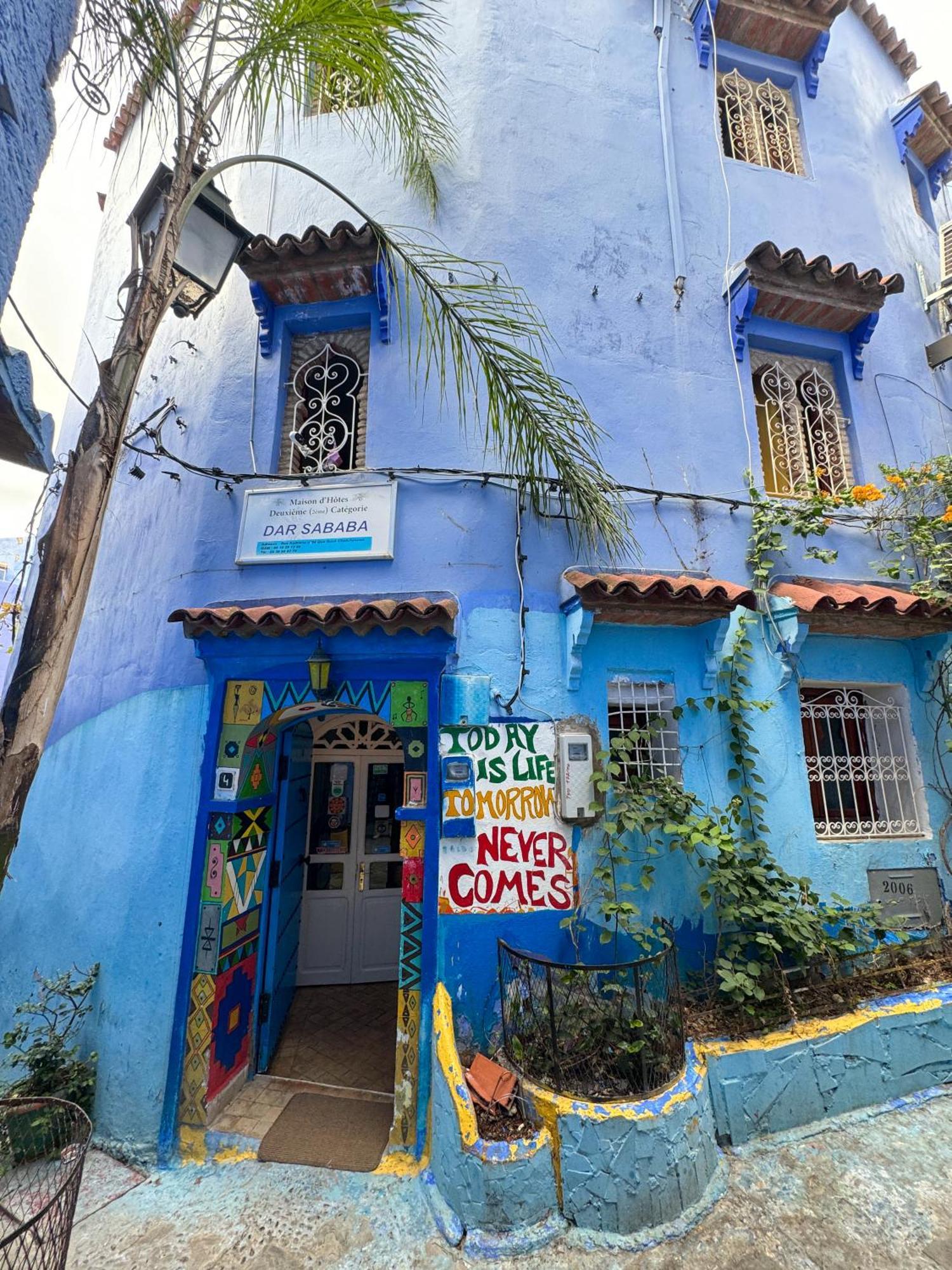 Hotel Dar Sababa Chefchaouen Esterno foto