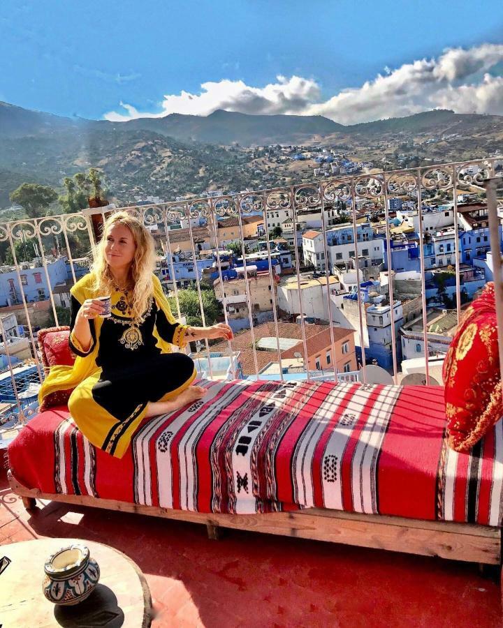 Hotel Dar Sababa Chefchaouen Esterno foto